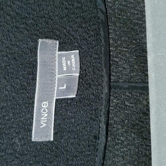 Vince Asymmetrical Spring Boucle Jacket Size L - Picture 7 of 9